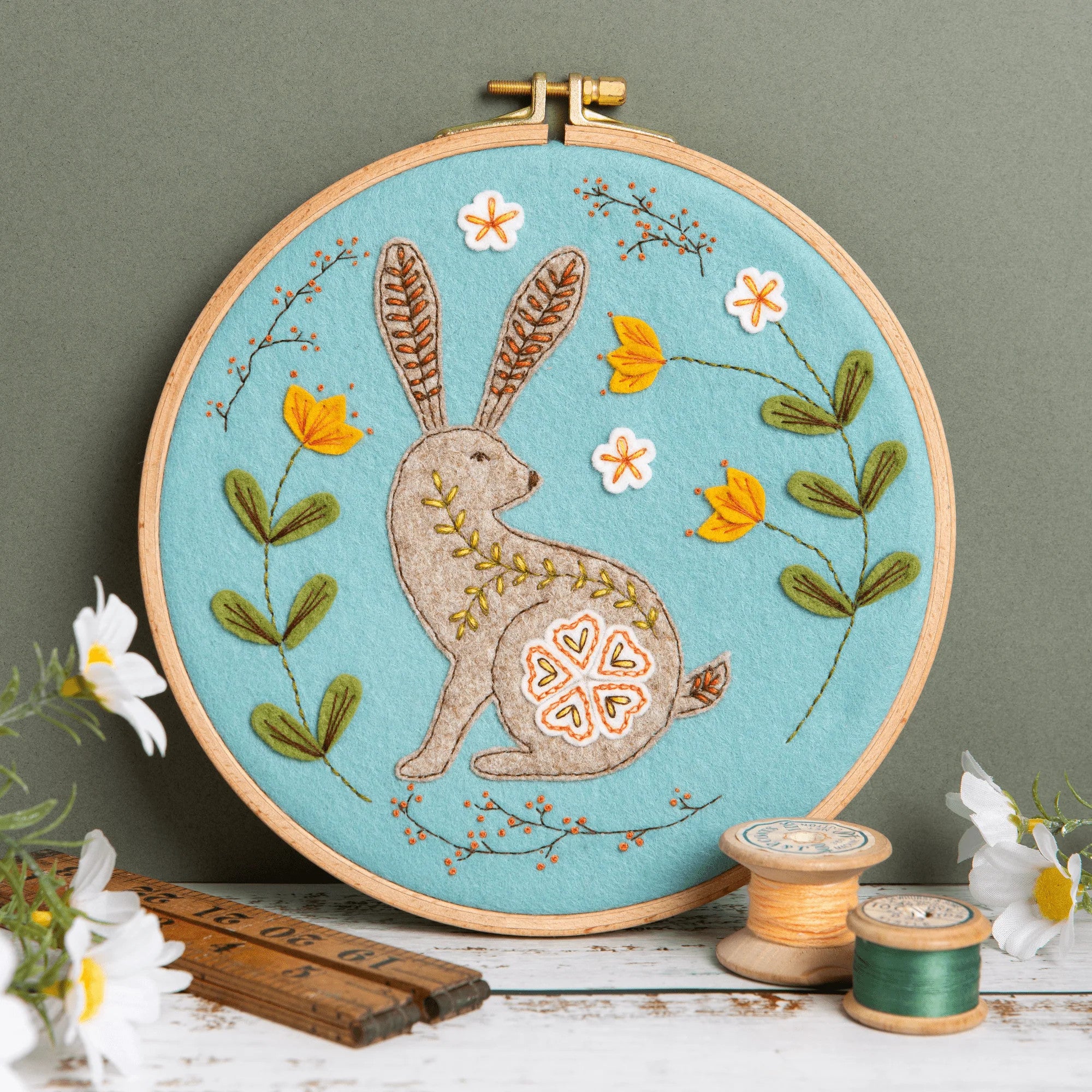 Corinne Lapierre Felt Applique Hoop Kit