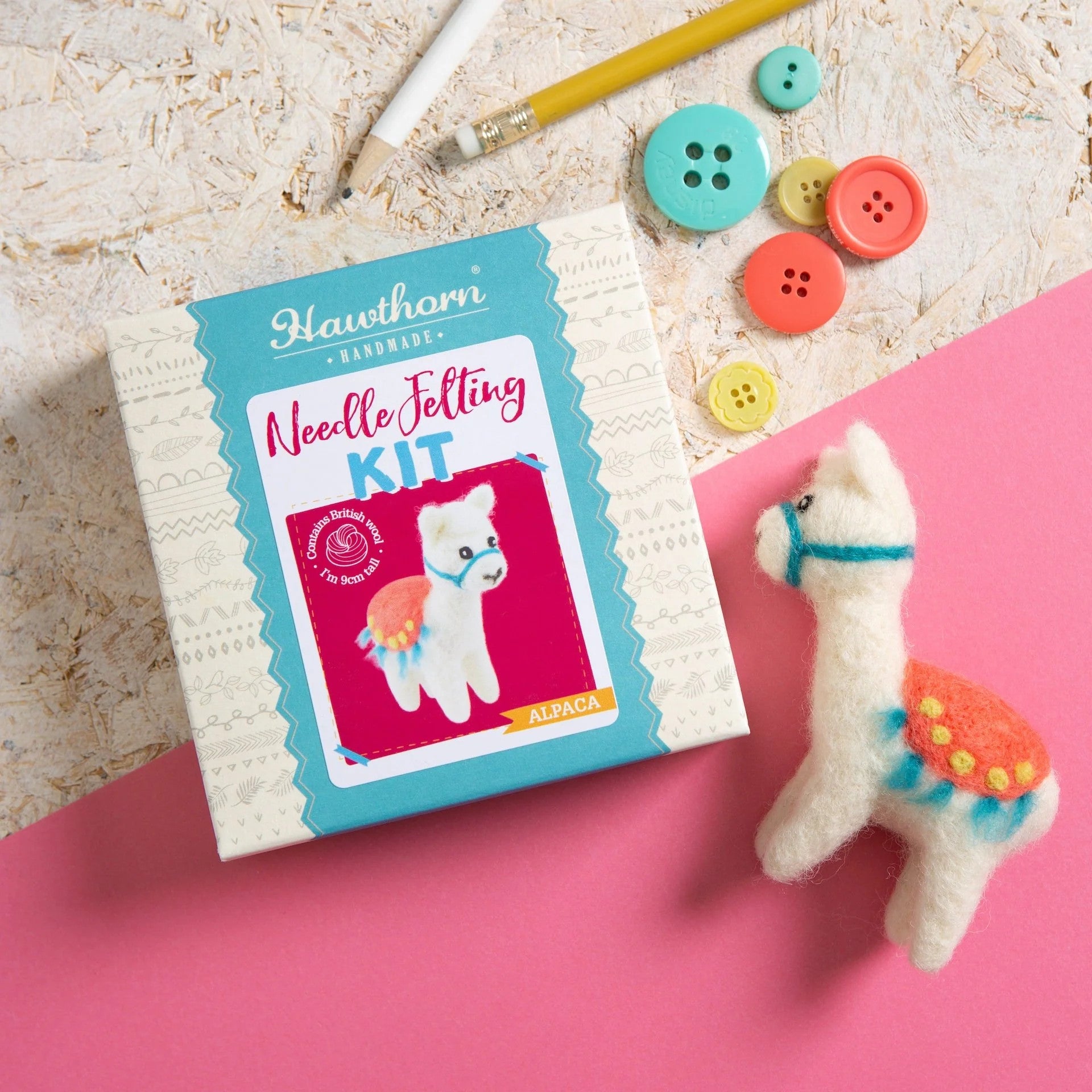 Hawthorn Handmade Mini Needle Felting Kit