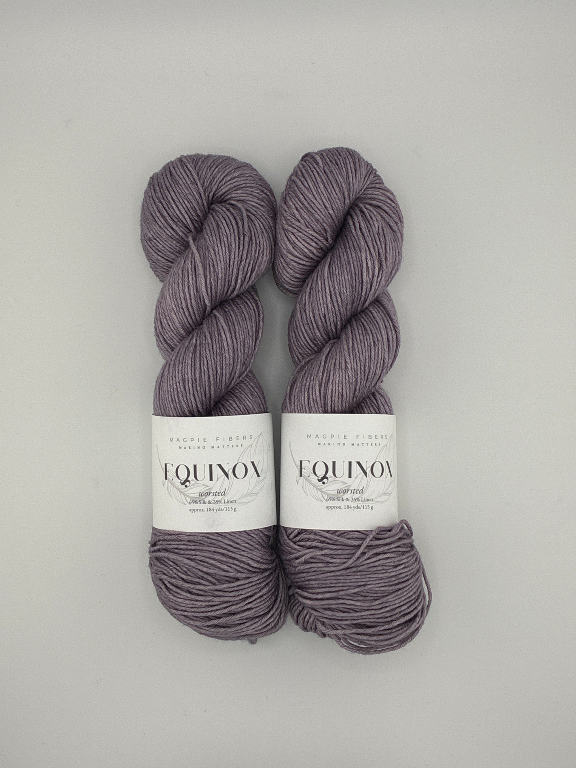 Magpie Fibers Equinox Worsted