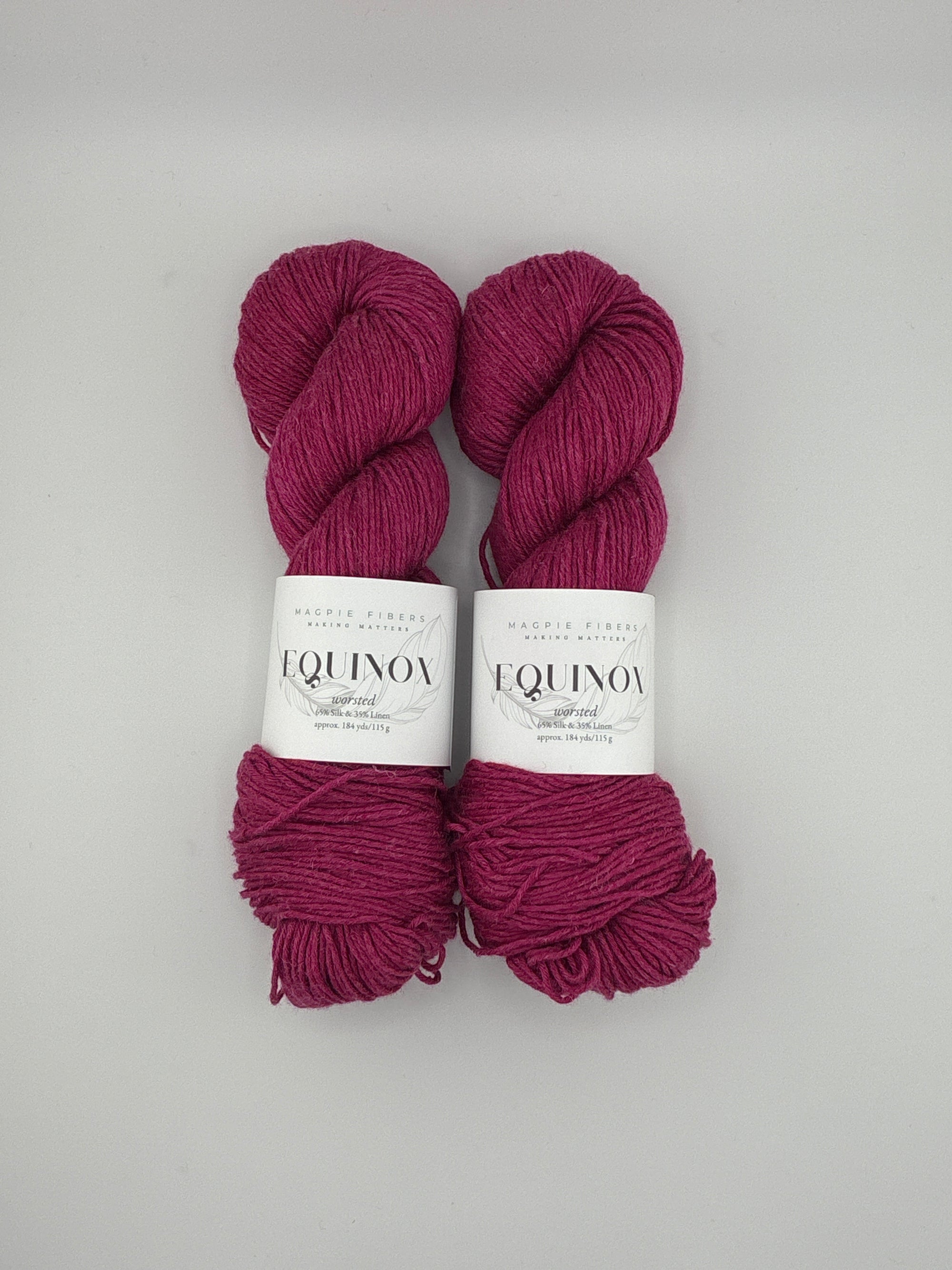 Magpie Fibers Equinox Worsted