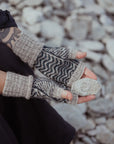 The Island and the Forest: A Knitted Correspondance